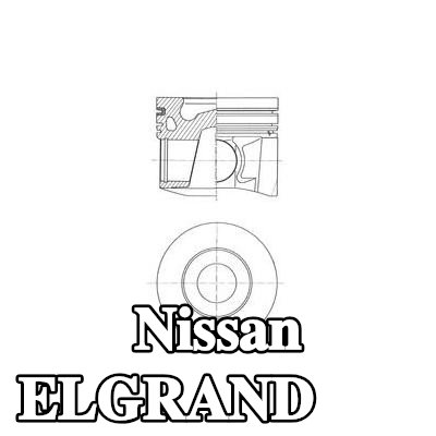 KOLBENSCHMIDT المكبس — 2002 Nissan Elgrand