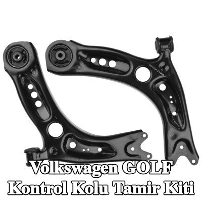 RIDEX Kontrol kolu tamir kiti Ön Aks, Sol Ön Aks, Ön Aks Sağ, lastik yatağı ile, rotil olmadan — Volkswagen Golf