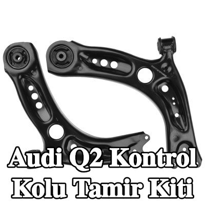 RIDEX Kontrol kolu tamir kiti Ön Aks, Sol Ön Aks, Ön Aks Sağ, lastik yatağı ile, rotil olmadan — Audi Q2