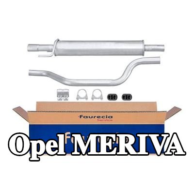 HELLA كاتم الصوت الأمامي, مع قطع التركيب — 2003 Opel Meriva