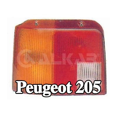 ALKAR عدسة المصباح الخلفي الأيسر — Peugeot 205