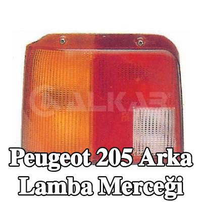 ALKAR Arka lamba camı Sol — Peugeot 205