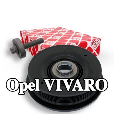 FEBI BILSTEIN بكرة العمود المرفقي مع برغي, توربو OE جديد — 2003 Opel Vivaro