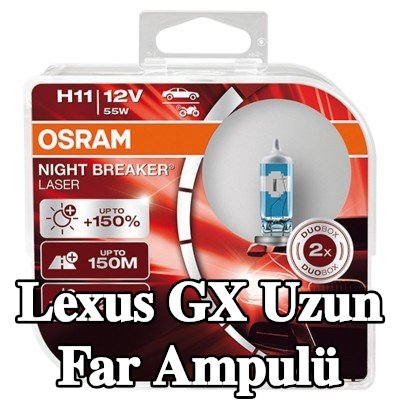 OSRAM Uzun far ampulü NIGHT BREAKER LASER next Generation, H11, 55W, 12V — Lexus Gx