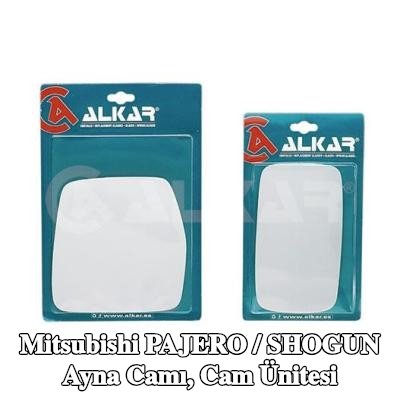 ALKAR Ayna camı, cam ünitesi — Mitsubishi Pajero / Shogun