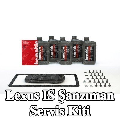TCMATIC Şanzıman servis kiti Yağ Değişimi (boşaltma yoluyla), aksesuarlarla, standart yağ değişimi için yağ miktarı ile — Lexus Is