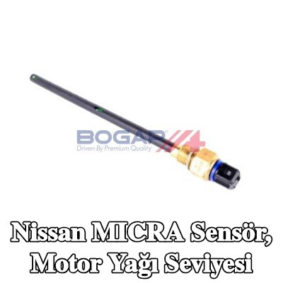 BOGAP Sensör, kablolu motor yağı seviyesi — Nissan Micra