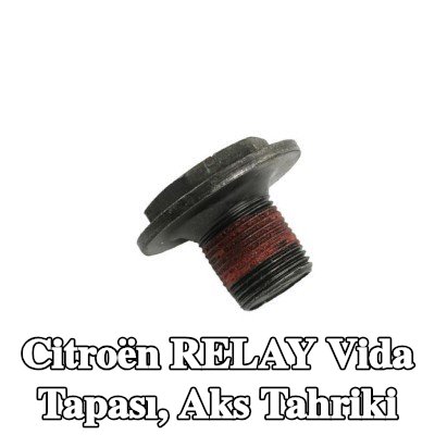 MOPAR Vida tapası, aks tahriki — Citroën Relay