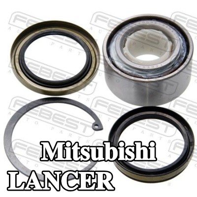 FEBEST محمل العجلة مع حلقة مانعة للتسرب, مع حلقة زنبركية — 1990 Mitsubishi Lancer