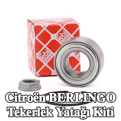 FEBI BILSTEIN Aks somunu ile tekerlek yatağı kiti — 2002 Citroën Berlingo