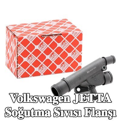FEBI BILSTEIN Conta/sızdırmazlık elemanı ile birlikte soğutma suyu flanşı — 2005 Volkswagen Jetta