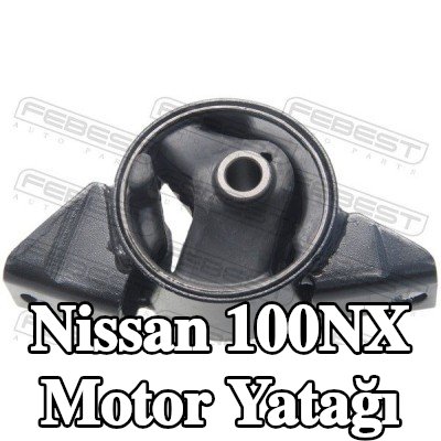 FEBEST Motor yatağı Alt, Arka — Nissan 100nx