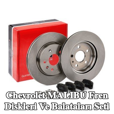 MAPCO Fren diskleri ve balataları seti Arka Aks, içten havalandırmalı, gıcırtı önleyici plaka ile — Chevrolet Malibu