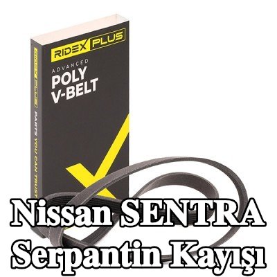 RIDEX PLUS Serpantin kayışı 1210mm, Number of ribs: 6 — 2011 Nissan Sentra