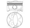 NÜRAL Keystone bağlantı kolu için piston — 2008 Citroën C3 (2)