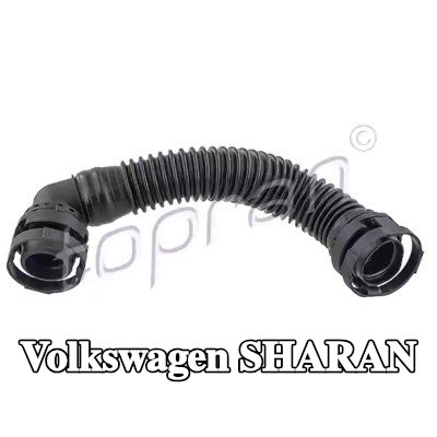 TOPRAN أنبوب تنفيس غطاء الروك مع قارنات سريعة — Volkswagen Sharan