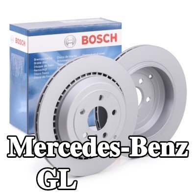 BOSCH القطر الخارجي لقرص المكابح: 330mm, مُهوى, مطلي — 2012 Mercedes-Benz Gl