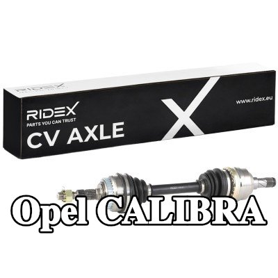 RIDEX عمود الدفع المحور الأمامي الأيسر, 592mm — Opel Calibra