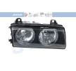 JOHNS Far Sağ, H7, far seviyeleme motoru olmadan — 1990 BMW 3 Series (6)