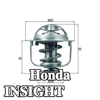 MAHLE ثرموستات 88°C, 52mm, 28mm, مع حشية/مانع تسرب — 2002 Honda Insight