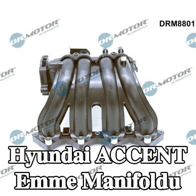 DR.MOTOR AUTOMOTIVE Contalı/sızdırmazlık elemanlı emme manifoldu — Hyundai Accent