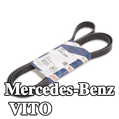 BOSCH حزام سيربنتين 2260mm, Number of ribs: 6 — Mercedes-Benz Vito