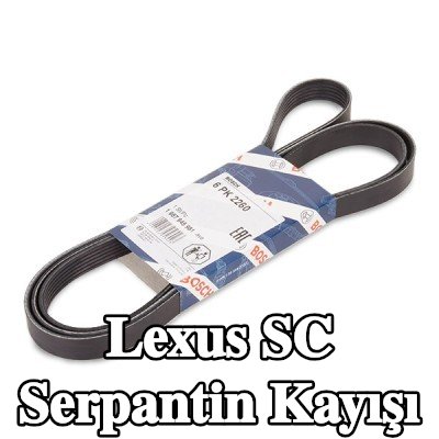 BOSCH Serpantin kayışı 2260mm, Number of ribs: 6 — Lexus Sc