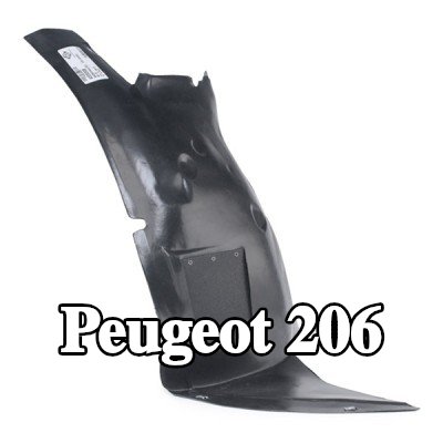 DIEDERICHS بطانة قوس العجلة - الجانب الأيمن الأمامي — Peugeot 206