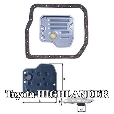 MAHLE مجموعة مرشح ناقل الحركة الأوتوماتيكي مع حشية/سداد — 2012 Toyota Highlander