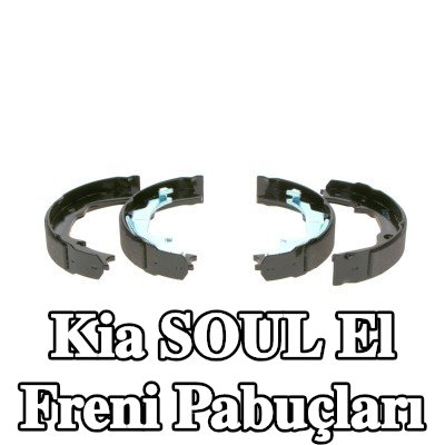 BOSCH El freni pabuçları — 2012 Kia Soul