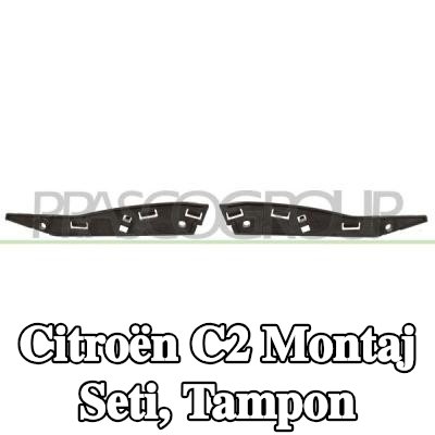 PRASCO Montaj Seti, tampon — Citroën C2