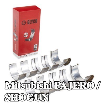 GLYCO محمل العمود المرفقي من سبائك الألومنيوم على قاعدة فولاذية — 1992 Mitsubishi Pajero / Shogun