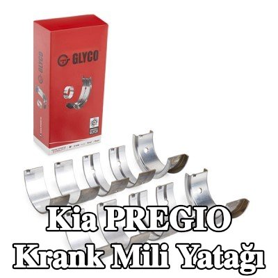 GLYCO Çelik tabanlı alüminyum alaşımlı krank mili yatağı — Kia Pregio