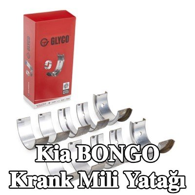 GLYCO Çelik tabanlı alüminyum alaşımlı krank mili yatağı — Kia Bongo