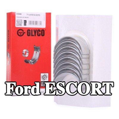 GLYCO محامل الطرف الكبير ذات ظهر فولاذي مع برونز مدمج بالتلبيد — 2001 Ford Escort