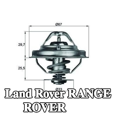 MAHLE ثرموستات 80°C, 67mm, 33mm, مع حشية/مانع تسرب — 2000 Land Rover Range Rover