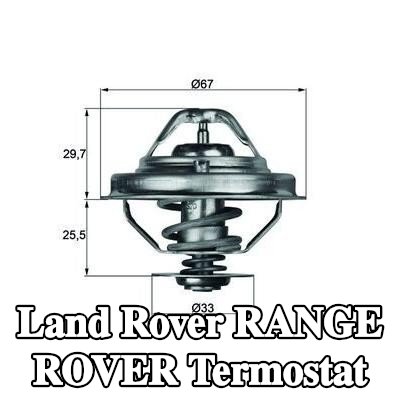 MAHLE Termostat 80°C, 67mm, 33mm, contalı/sızdırmaz — 2000 Land Rover Range Rover