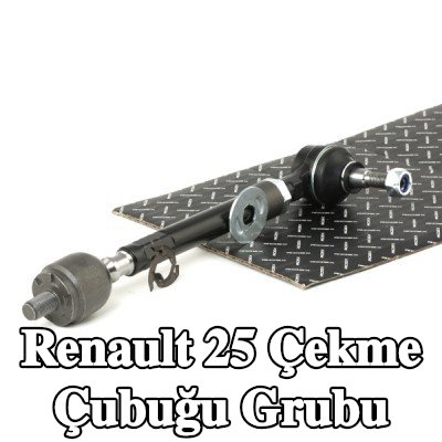 RIDEX Rot kolu grubu Ön aks her iki taraf, 250mm, aksesuarlarla — Renault 25