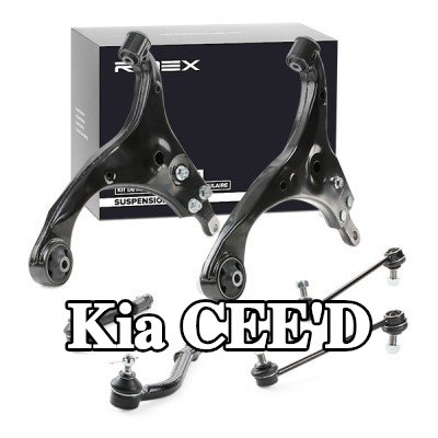 RIDEX طقم إصلاح ذراع التحكم للمحور الأمامي — Kia Cee'd