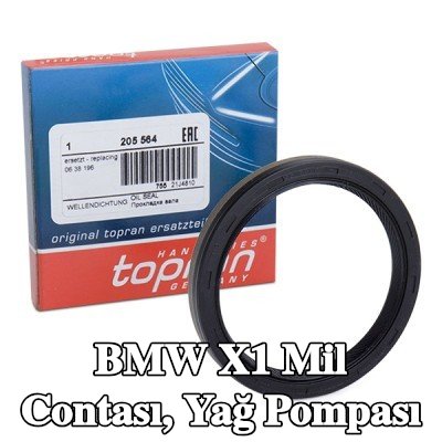 TOPRAN Mil contası, yağ pompası — BMW X1