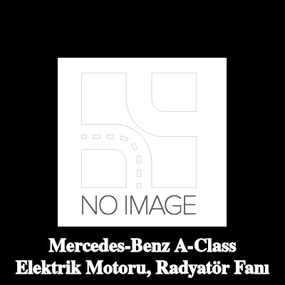 BOSCH Elektrik Motoru, radyatör fanı — Mercedes-Benz A-Class