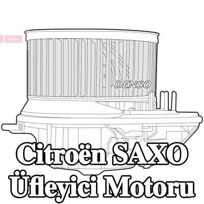 DENSO Üfleyici motoru 12V, direnç — Citroën Saxo