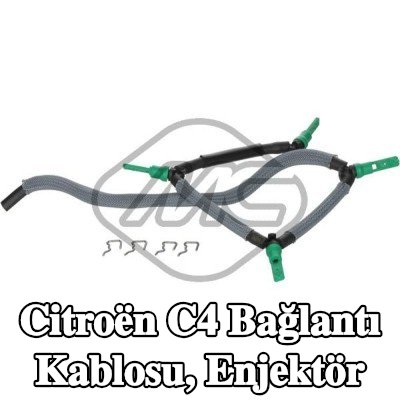 Metalcaucho Bağlantı Kablosu, enjektör — Citroën C4
