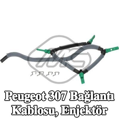 Metalcaucho Bağlantı Kablosu, enjektör — Peugeot 307