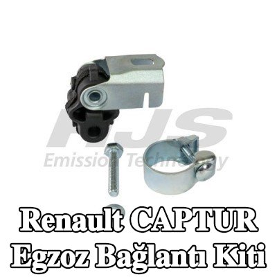 HJS Kelepçeli egzoz bağlantı kiti — Renault Captur