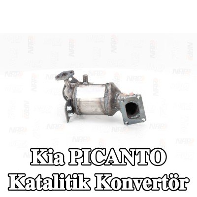 NAP carparts Sabitleme/montaj malzemesi dahil katalitik konvertör — Kia Picanto
