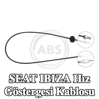 A.B.S. Hız göstergesi kablosu — 1990 SEAT Ibiza