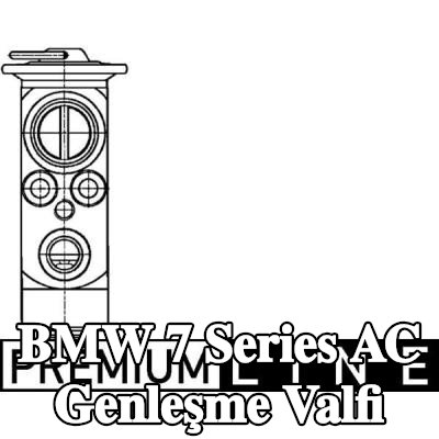 MAHLE AC genleşme valfi — 2002 BMW 7 Series