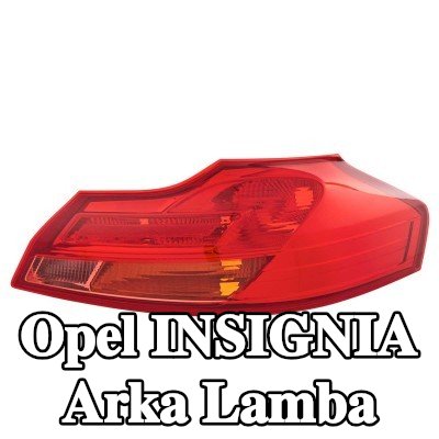 HELLA Arka lamba Sağ, ampul yuvası olmadan, ampuller olmadan — Opel Insignia
