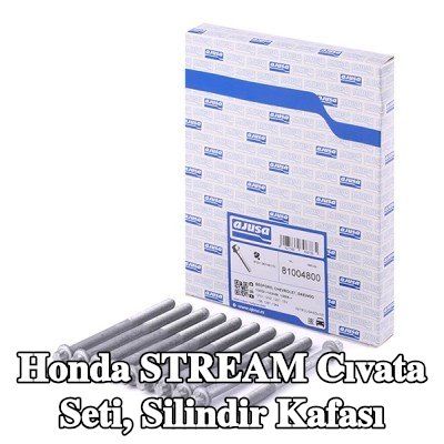 AJUSA Cıvata Kiti, silindir kafası M10, 140mm — 2002 Honda Stream